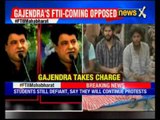 FTII Row: Gajendra Chauhan chairs first meeting, amidst student protests and detention
