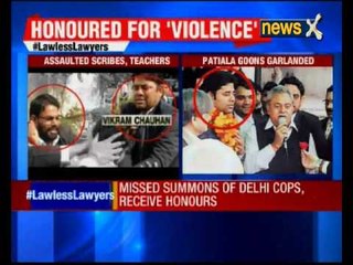 JNU Row: 300 lawyers felicitated at Karkardoorma Court