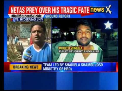 Hyderabad: Dattatreya charged with abetting Dalit scholar’s suicide