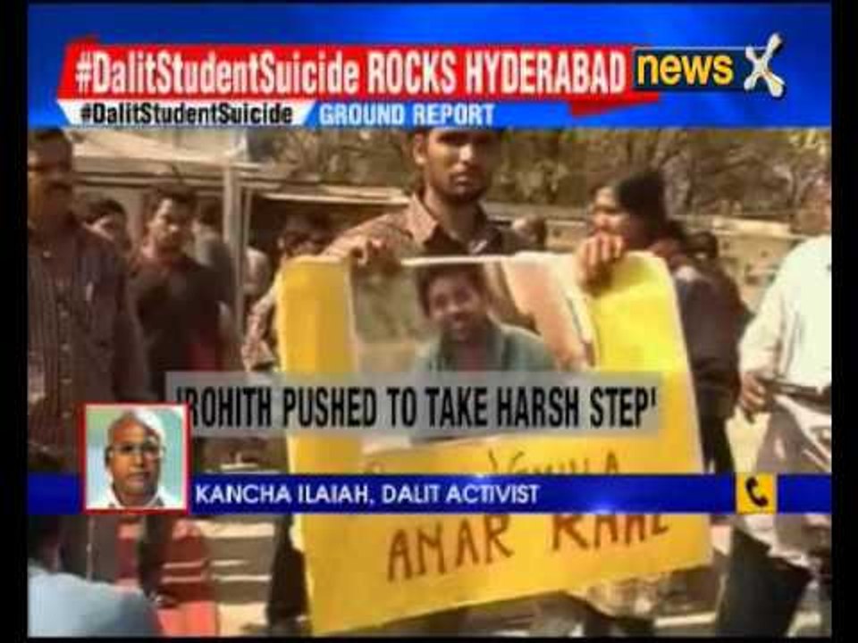 Hyderabad: Dalit PhD student Rohith Vemula commits suicide