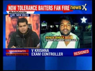 BJP holds press conference on Rohith Vemula suicide