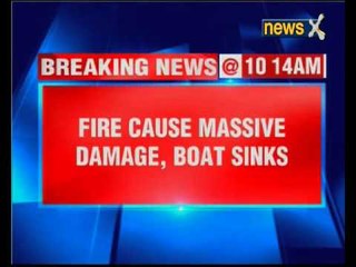 Indian Navy boat sinks off Chennai due to fire