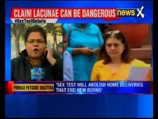 'Sex test will stop female feticide': Maneka Gandhi