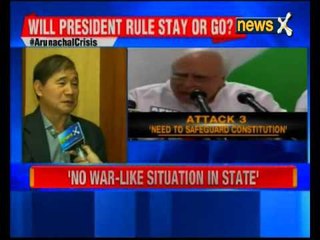 Ex-Arunachal CM speaks exclusively to NewsX