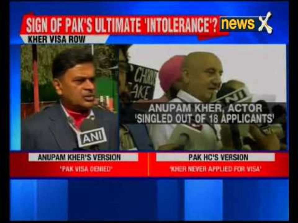 Anupam Kher Visa Row: Pakistan denied Anupam Kh...