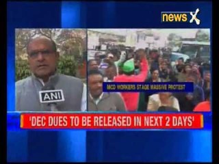 Delhi government has reportedly cleared partial dues of MCD workers