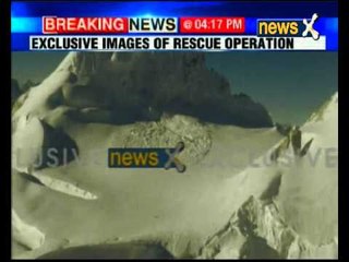 Avalanche in Siachen: NewsX Exclusive images of Siachen Rescue Operation