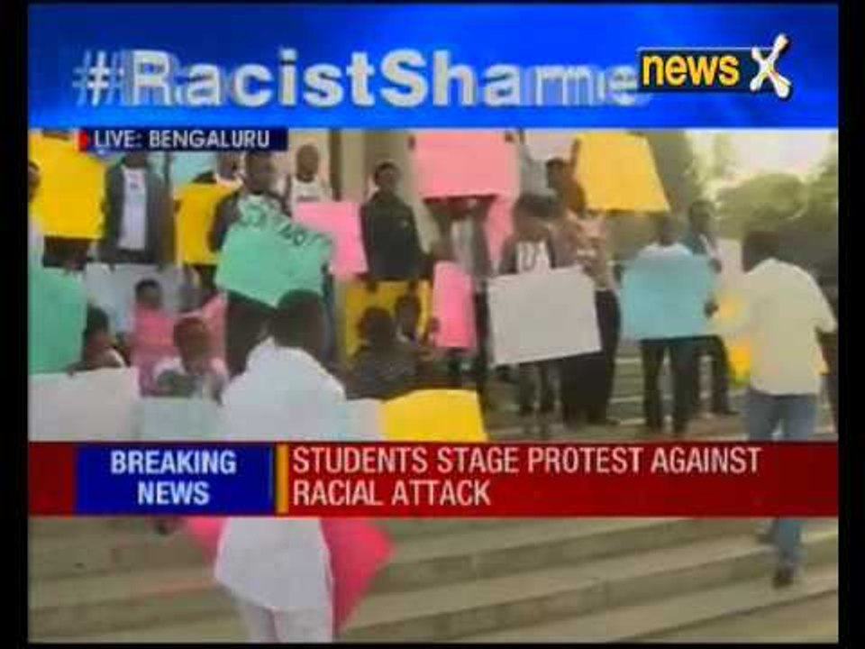 Students protest against attack on Tanzanian woman