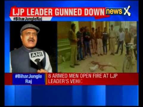Bihar Jungle Raj: LJP leader shot dead while travelling to Bihar