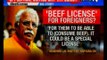 Special license to allow foreigners to consume beef in the state