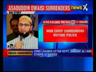 AIMIM MP, Asaduddin Owaisi surrendered before the police