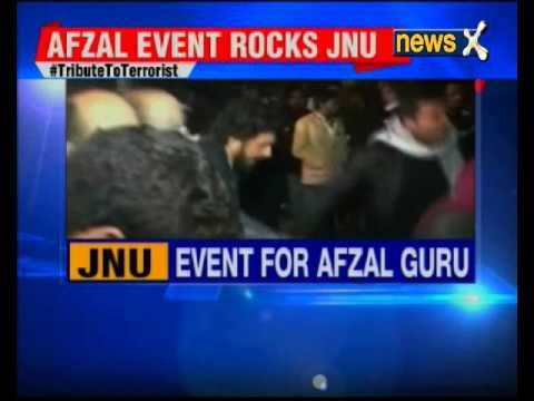 JNU students clash over event on Afzal Guru : Delhi