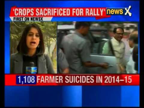 Farmers upset with Modi ; 'forced' to cut unripe crop for PM's rally :MP