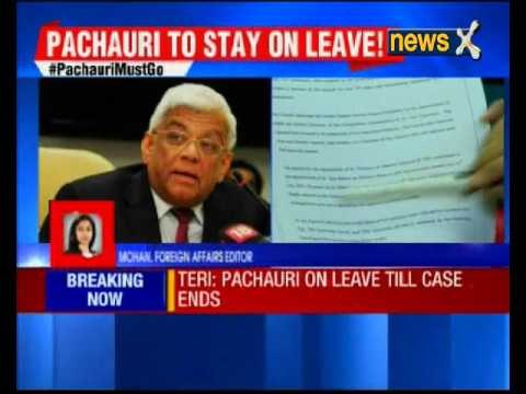 #PachauriMustGo: RK Pachauri on leave till case ends, says TERI