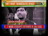 Seven more students detained in JNU case
