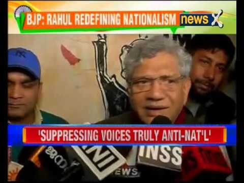 #IndiaComesFirst: Suppressing voices truly Anti-National, says Rahul Gandhi at JNU