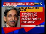 JNU Row: Amidst the protests JNU VC asks students to focus on academics
