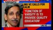 JNU Row: Amidst the protests JNU VC asks students to focus on academics