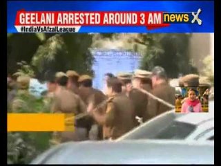 Former DU professor Geelani arested