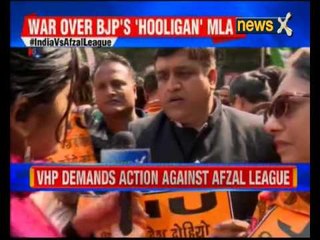 VHP demands action against Afzal Guru's league