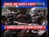 JNU Row: Kanhaiya Kumar attacked by lawyers in court