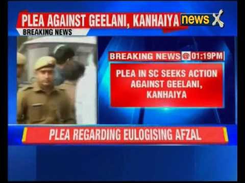 JNU Row: Contempt petition filed against Geelani and Kanhiaya
