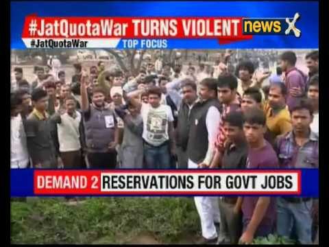Jat Quota Row: Jat reservation stir turns violent