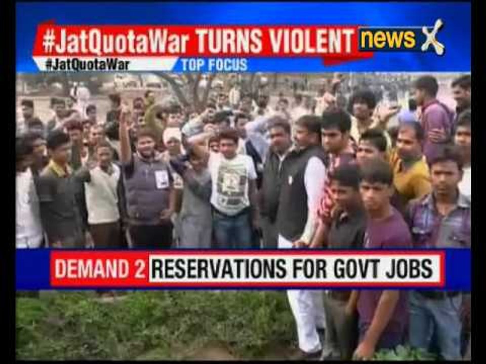 Jat Quota Row: Jat reservation stir turns violent