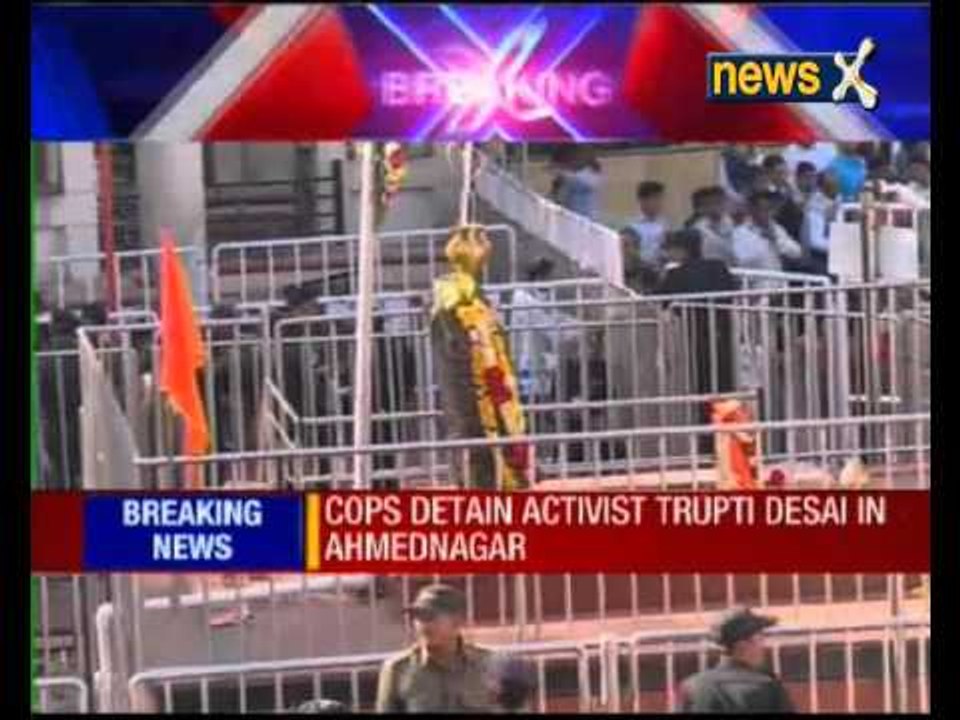 Right to Puja: Activist Trupti Desai detains while on her way to Shani Shingnapur Temple