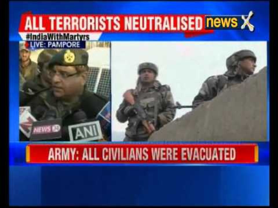 Pampore gunfight ends after 48 hours