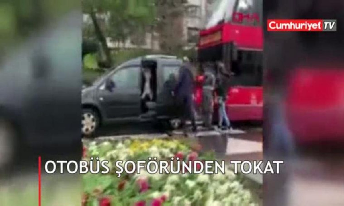 ''Kadınsınız diye bir şey demiyorum' dedikten hemen sonra tokat attı