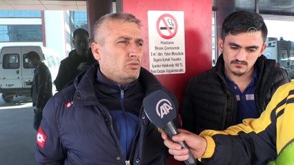 MKE Ankaragücü taraftarını taşıyan midibüsün kaza yapması - AFYONKARAHİSAR