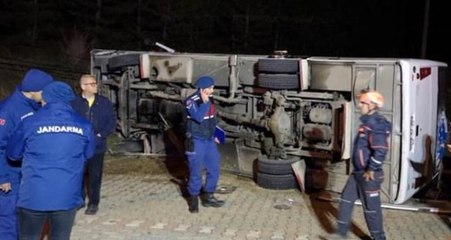 Descargar video: Afyonkarahisar'daki Taraftar Kazasında Otobüs Şoförü Alkollü Çıktı