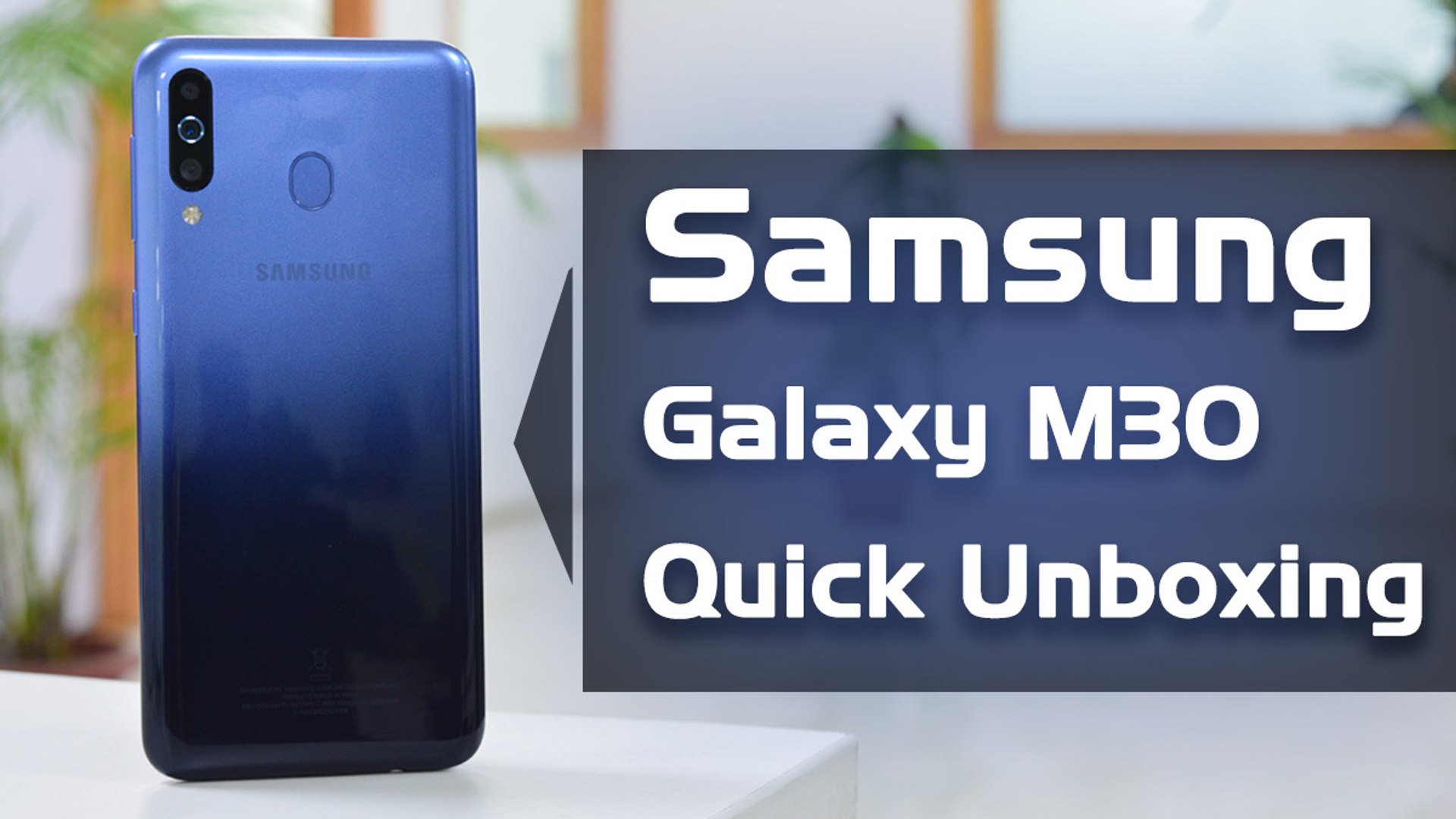 Samsung Galaxy M30 Quick Unboxing Video Dailymotion