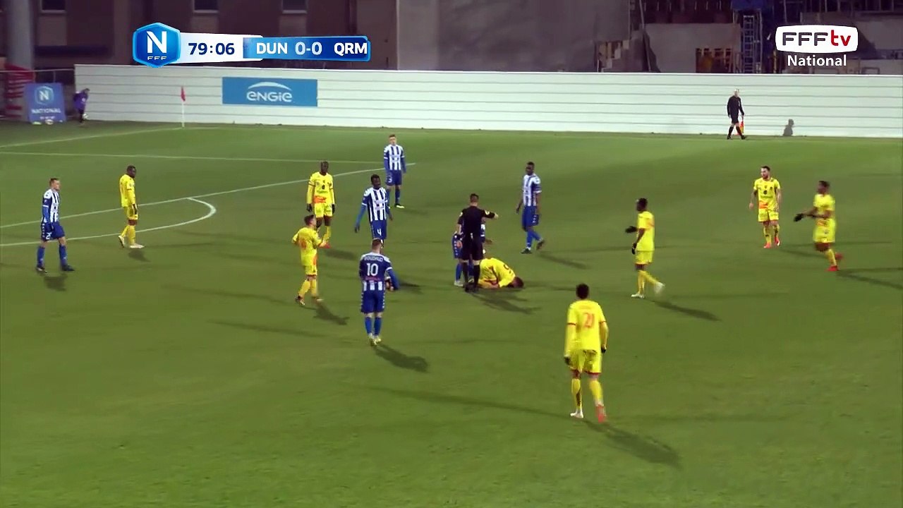 Carton Jaune pour Hamzaoui