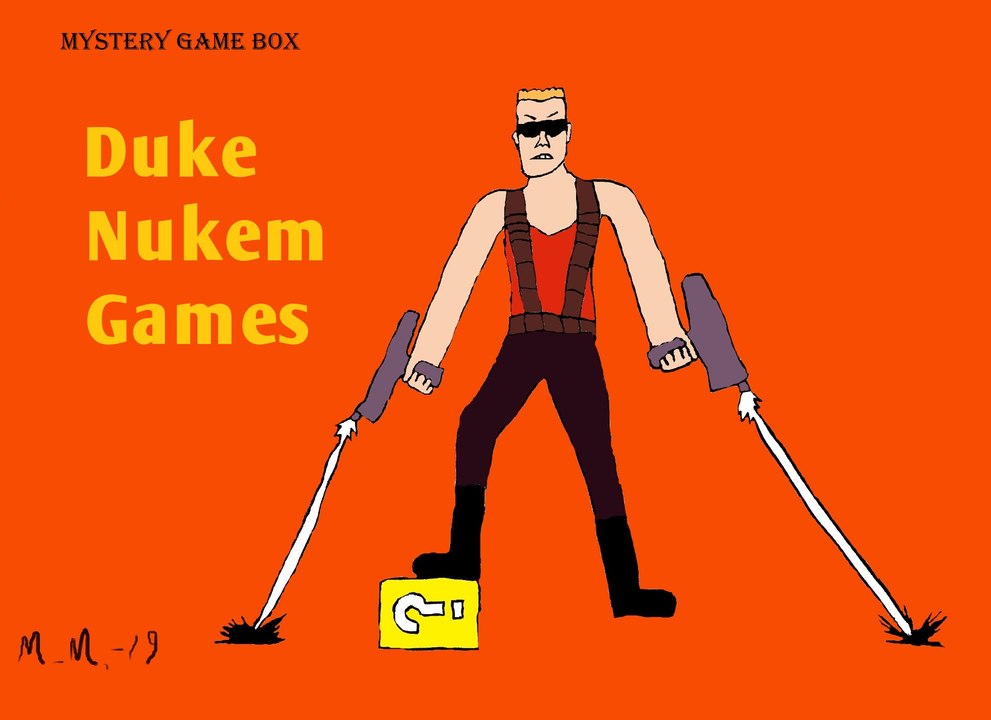 Duke Nukem Games - Mystery Game Box