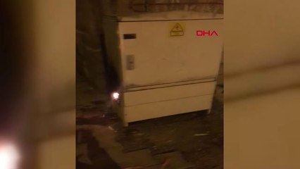 Mardin Nusaybin'de Elektrik Sayacı Panosu Yakıldı