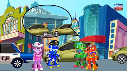 Blaze et les Monster Machines en Francais | Five Little Monkeys Kids Song | Dessin Animé Pour Enfant