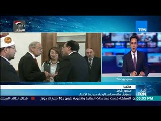 أخبار TeN - مداخلة  - منصور كامل مسؤول ملف مجلس الوزراء بجريدة الأخبار