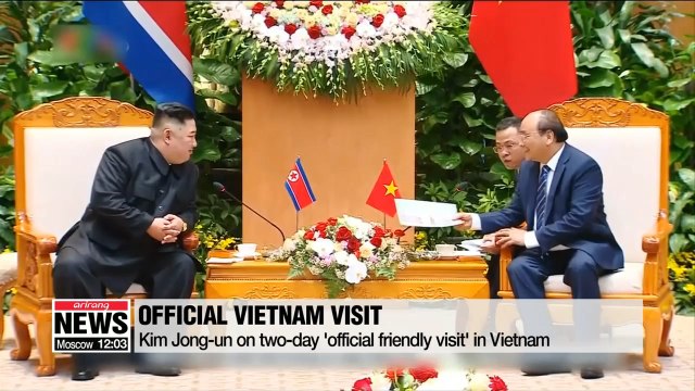 Kim Jong-un meets Vietnamese leader day after summit with U.S. ends early