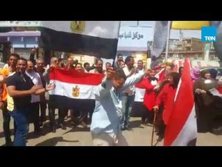 الرئيس | من سراي القبة.. الناخبون يرفعون الأعلام ويحتفلون على أنغاء "مساء الخير يا ريس"