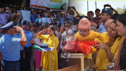 Surgical Strike 2:  ವೈರಲ್ ಚಿತ್ರ: ಹುತಾತ್ಮ ಅಪ್ಪನ ಕಳೇಬರಕ್ಕೆ ಮುತ್ತಿಕ್ಕುತ್ತಿರುವ ಮುದ್ದುಕಂದ