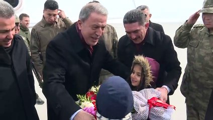 Akar ve komutanlar Ağrı'da