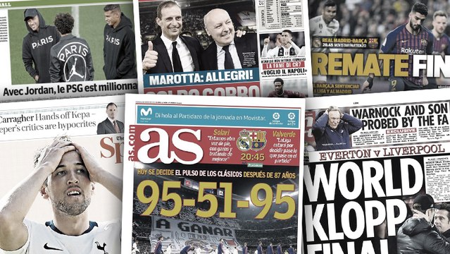 La presse espagnole en apnée avant ce Clásico historique, l’Inter veut chiper Massimiliano Allegri à la Juventus