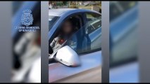 Detenida una menor que conducía a 220 km/h y colgó el vídeo en una red social
