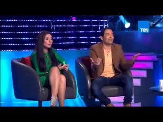 5 مووووواه - فيفي عبده لسعد الصغير: انت مشاغب وكان في مشكلة انك ضربت واحدة في برنامج