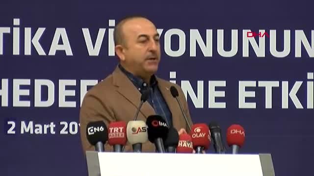 Bursa Bakan Çavuşoğlu İş Dünyası ve İstihdam Buluşmasına Katıldı-Tamamı Ftp'de