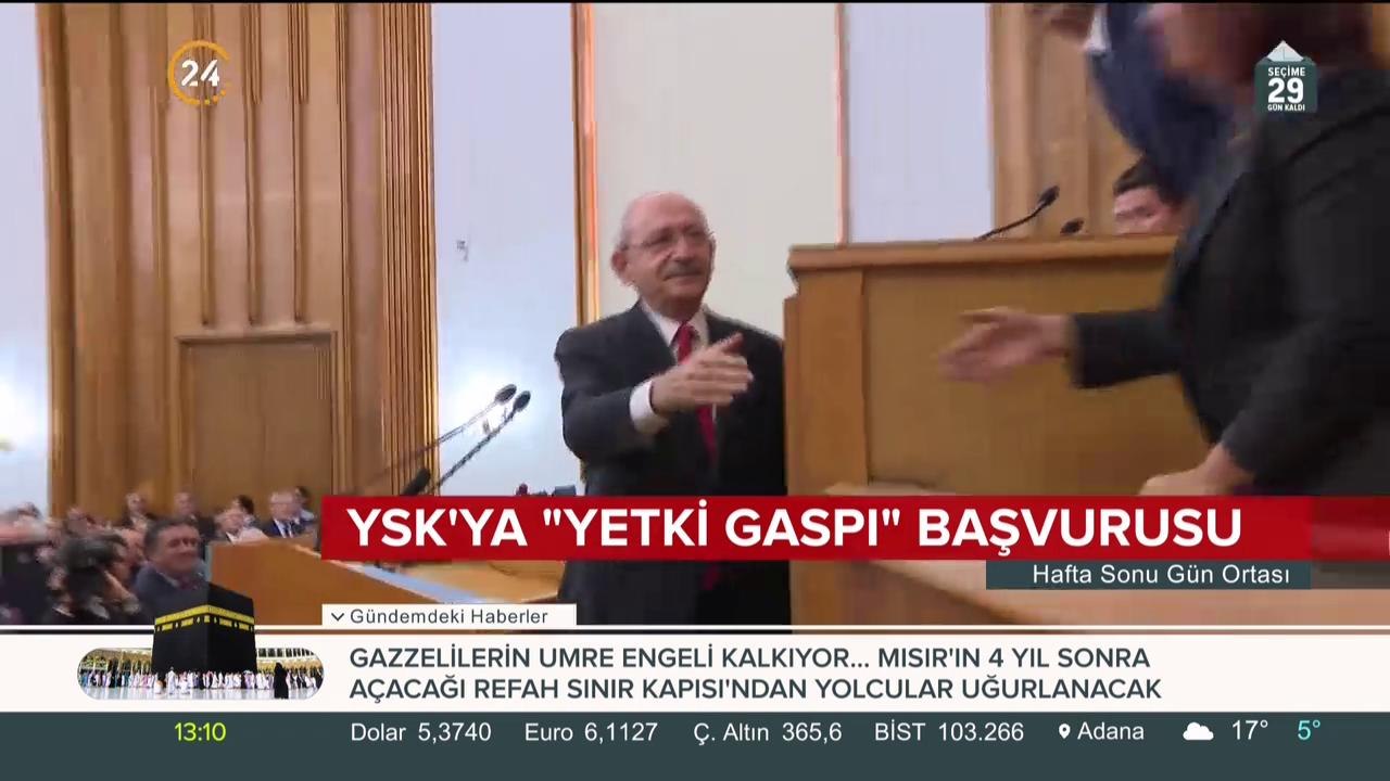 YSK'ya "yetki gaspı" başvurusu