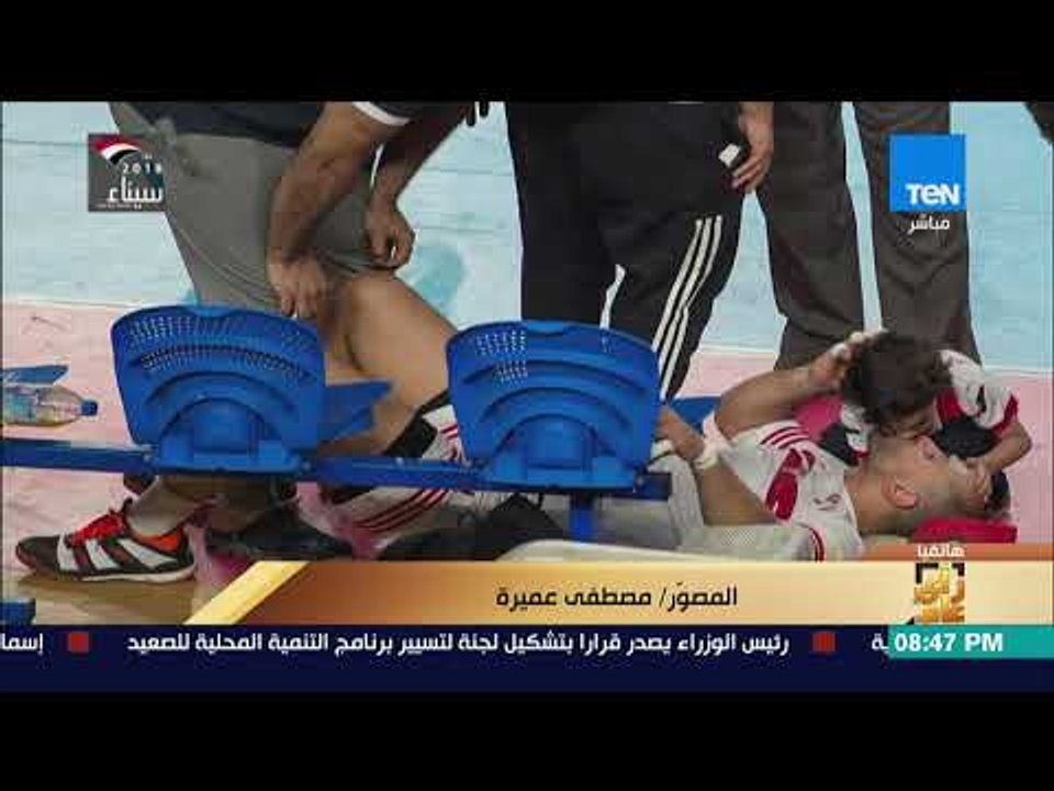 رأي عام - قصة صورة لاعب يد الزمالك "هتلر" وابنه...