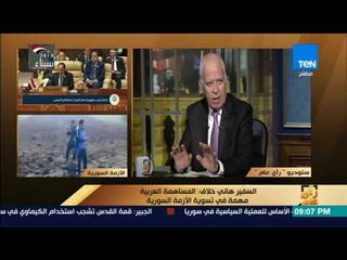 رأي عام - مساعد وزر الخارجية الأسبق: مصر ترفض التدخل من جانب الدول الإقليمية الكبرى في الشأن السوري